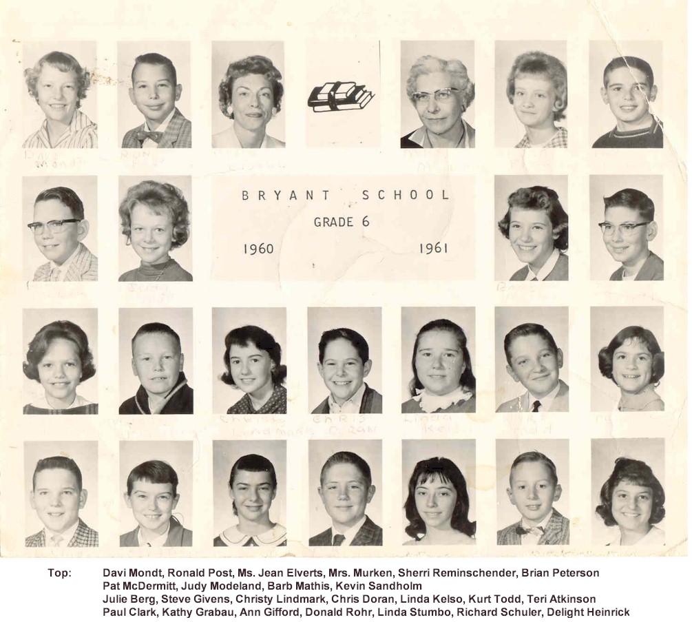 Bryant Elementary 1961