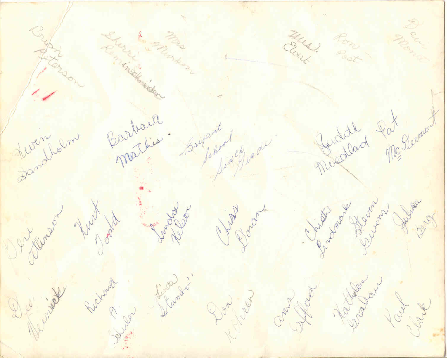 Bryant Elementary 1961