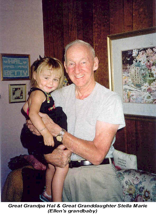Hal & Great Granddaughter